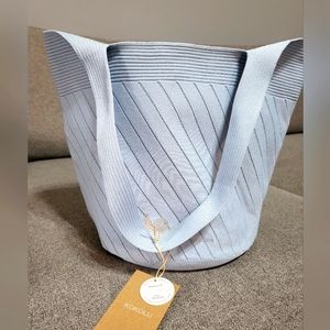 Kokolu Daily Eight Tote Bag, Light Blue EcoVerde